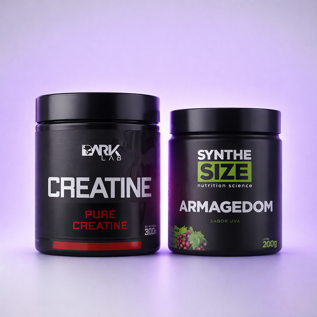 Combo Explosao - Creatina e Pre-treino